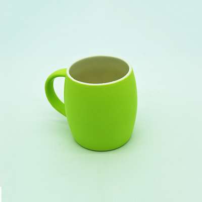 Wholesale Cheap Price Custom Print Mug Ball Shape Ceramic Mug for Promotion