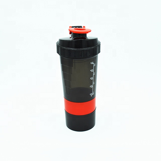 Hot Selling high quality Have pillbox sport shake bottle for promotion